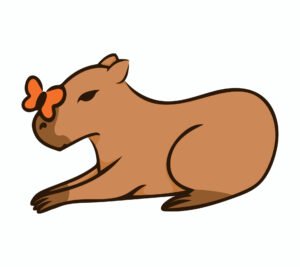 Capybara Easy Drawing