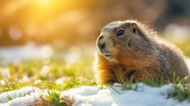 yellow bellied marmot