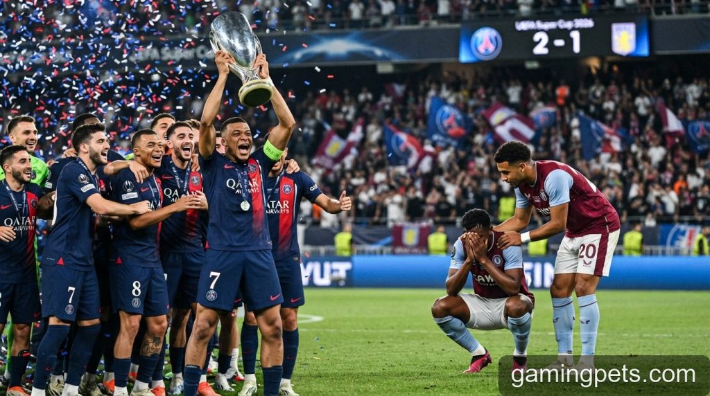 Siêu cúp châu Âu 2026: PSG đăng quang, Aston Villa để lại dấu ấn tiếc nuối